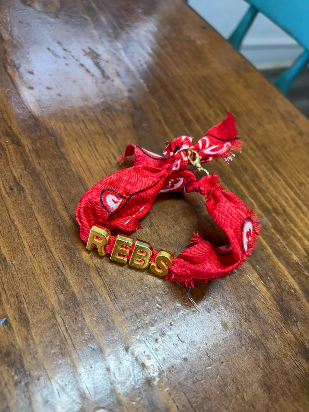 School Spirit Bandana Bracelets