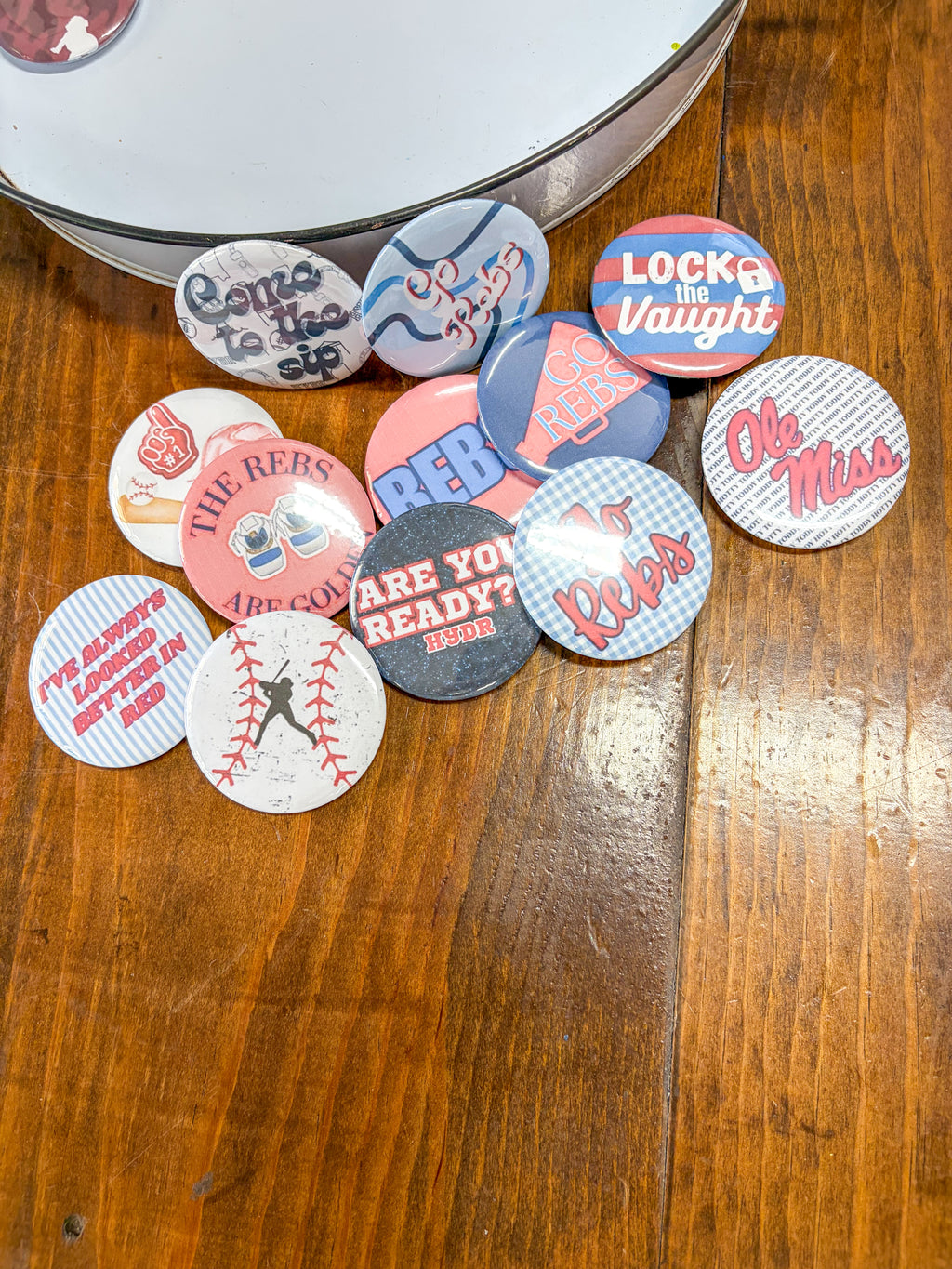 Ole Miss Buttons