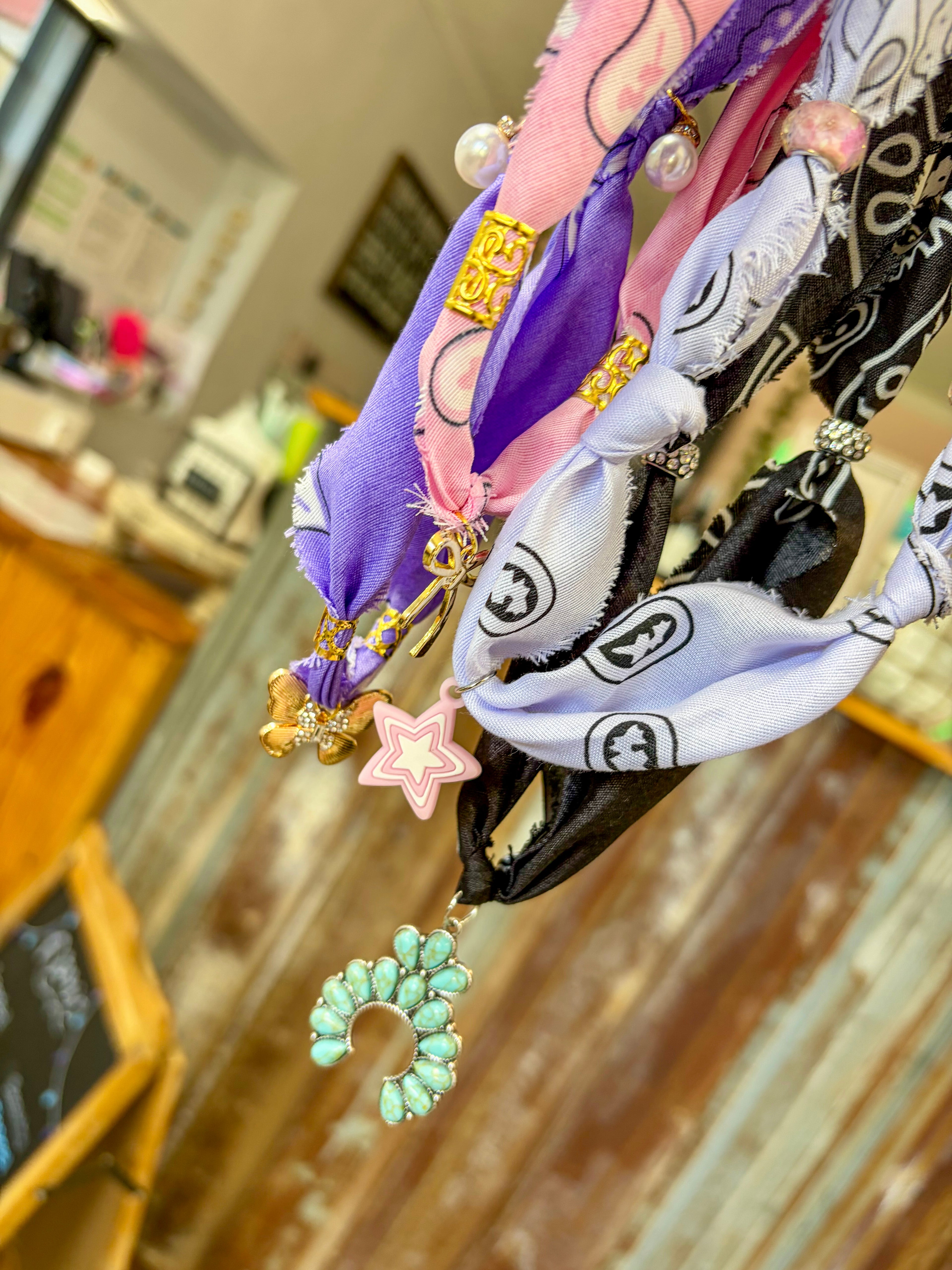Customizable Bandana Necklaces