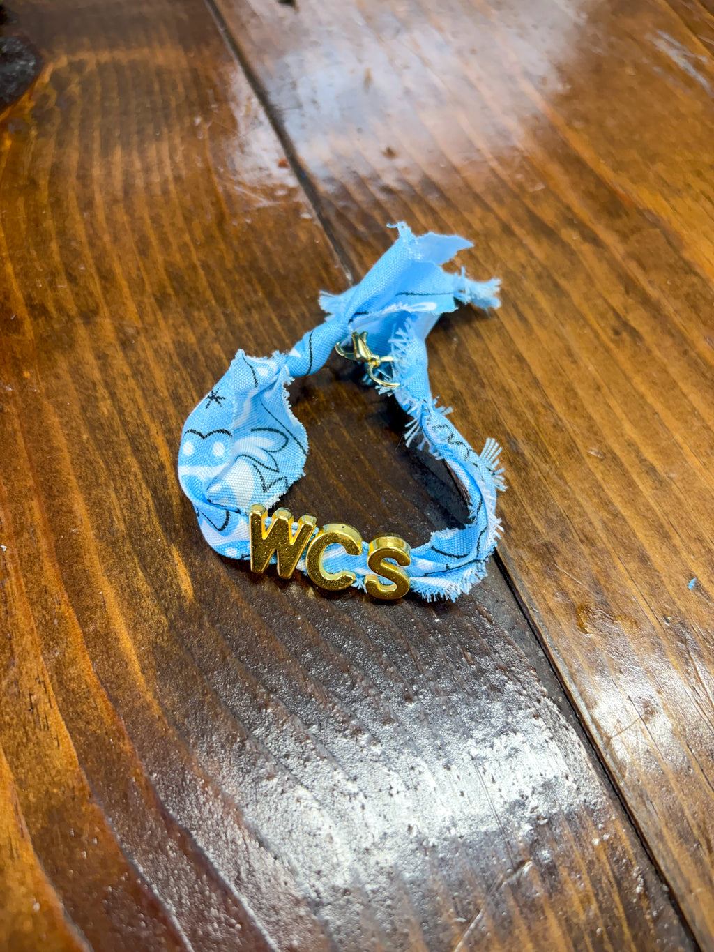 School Spirit Bandana Bracelets