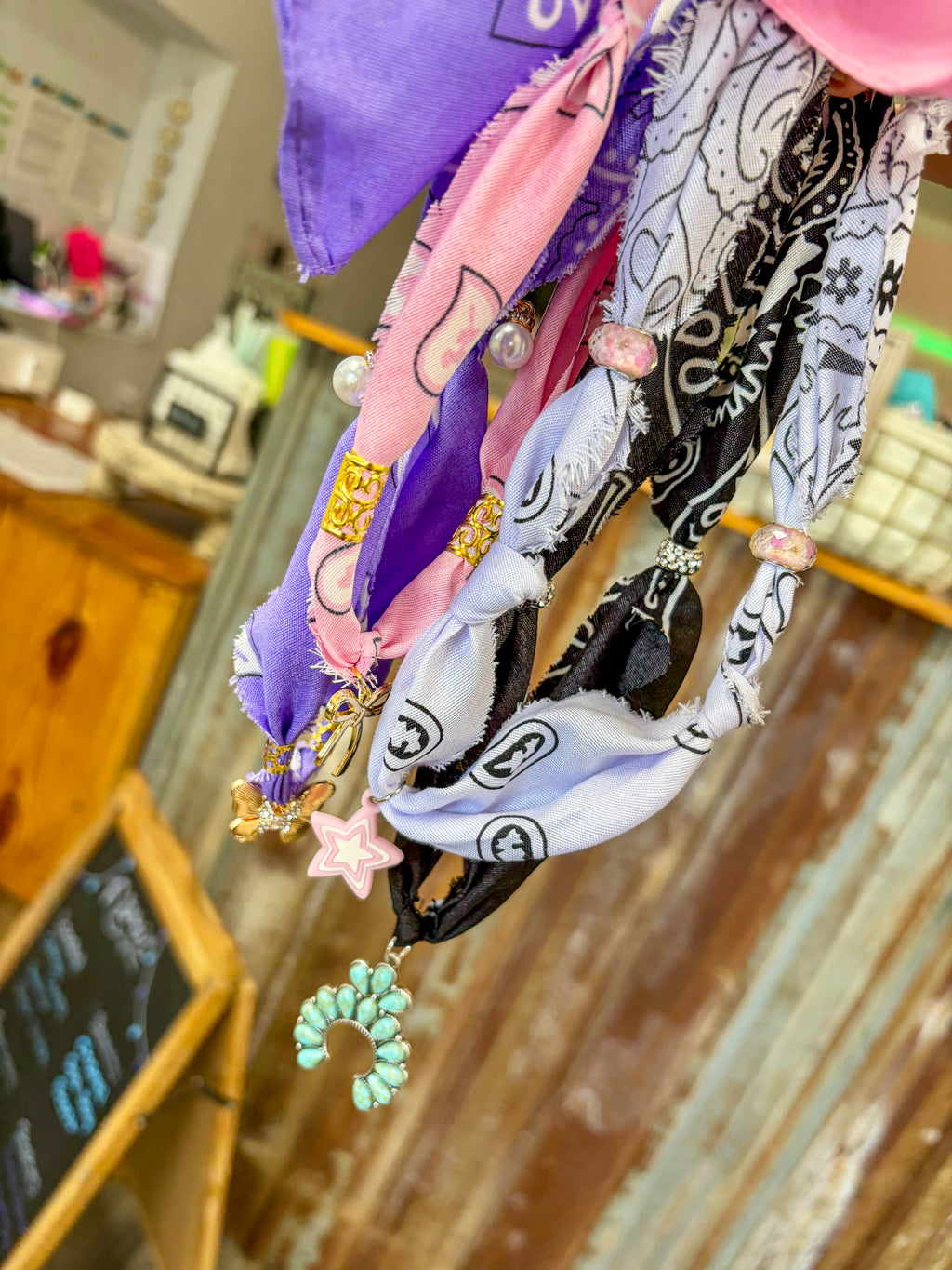 Customizable Bandana Necklaces