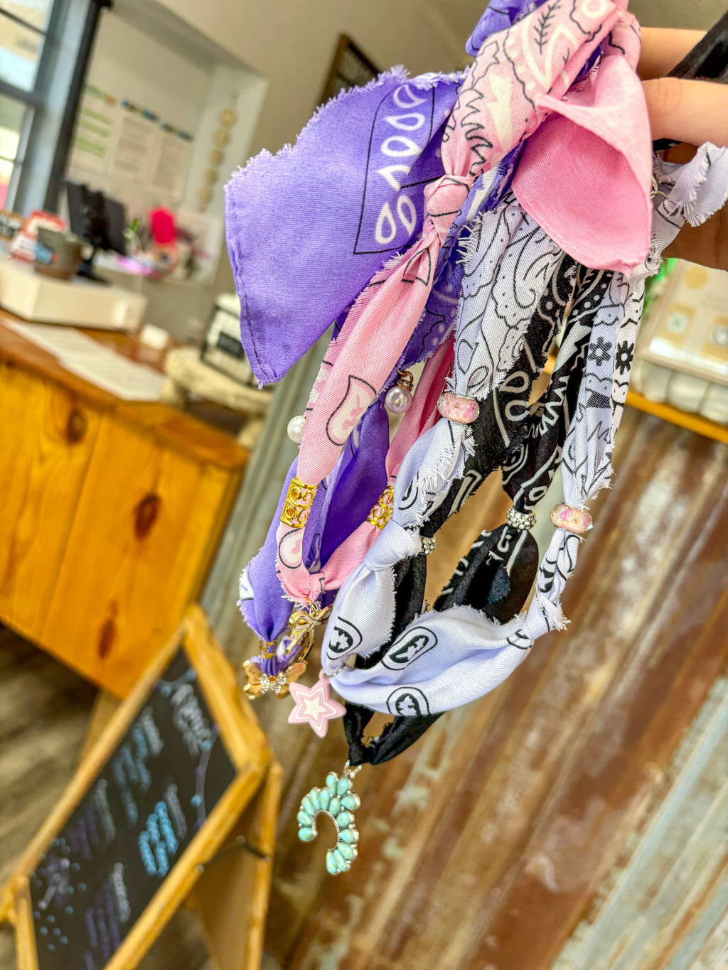 Customizable Bandana Necklaces