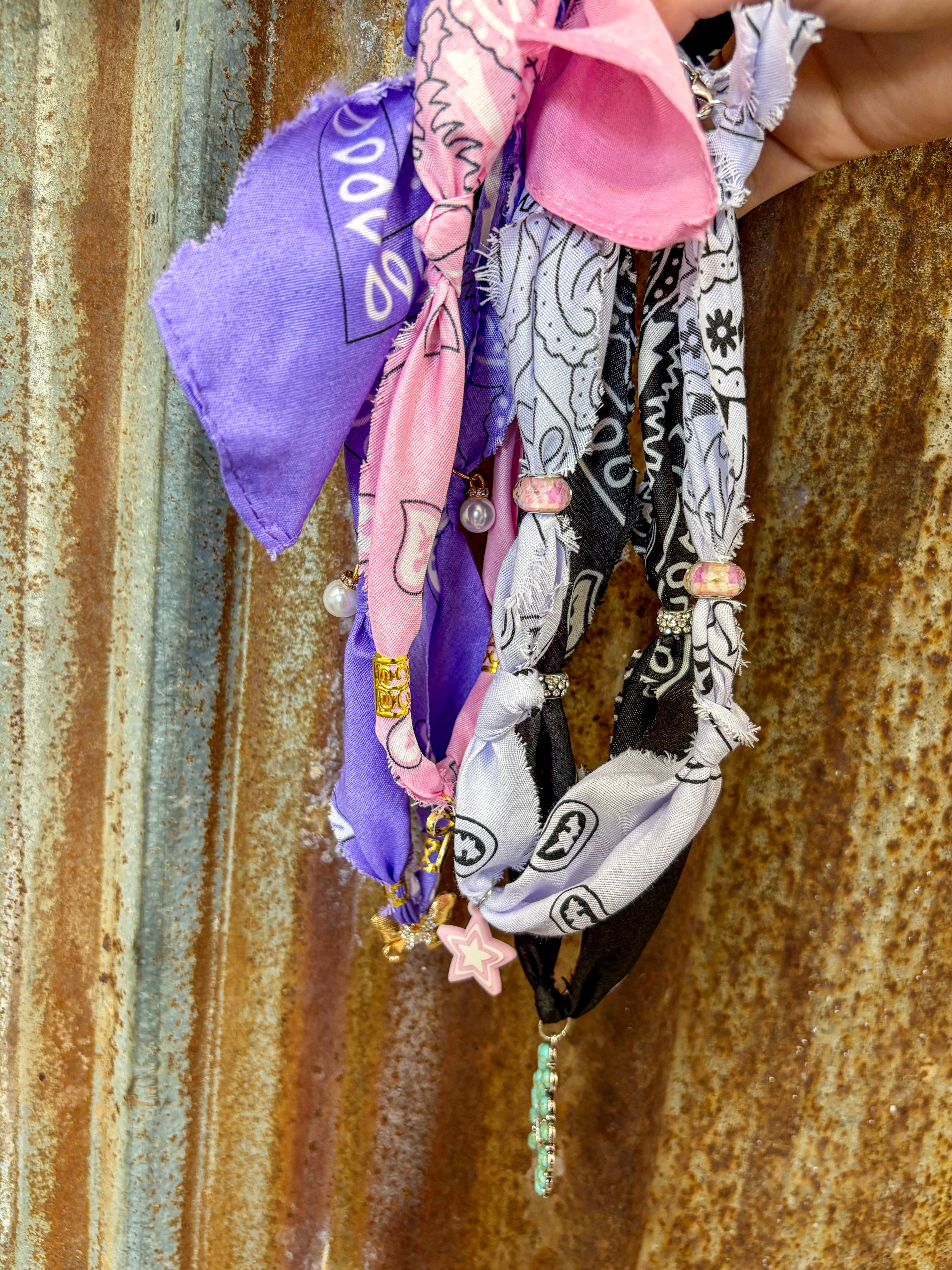 Customizable Bandana Necklaces